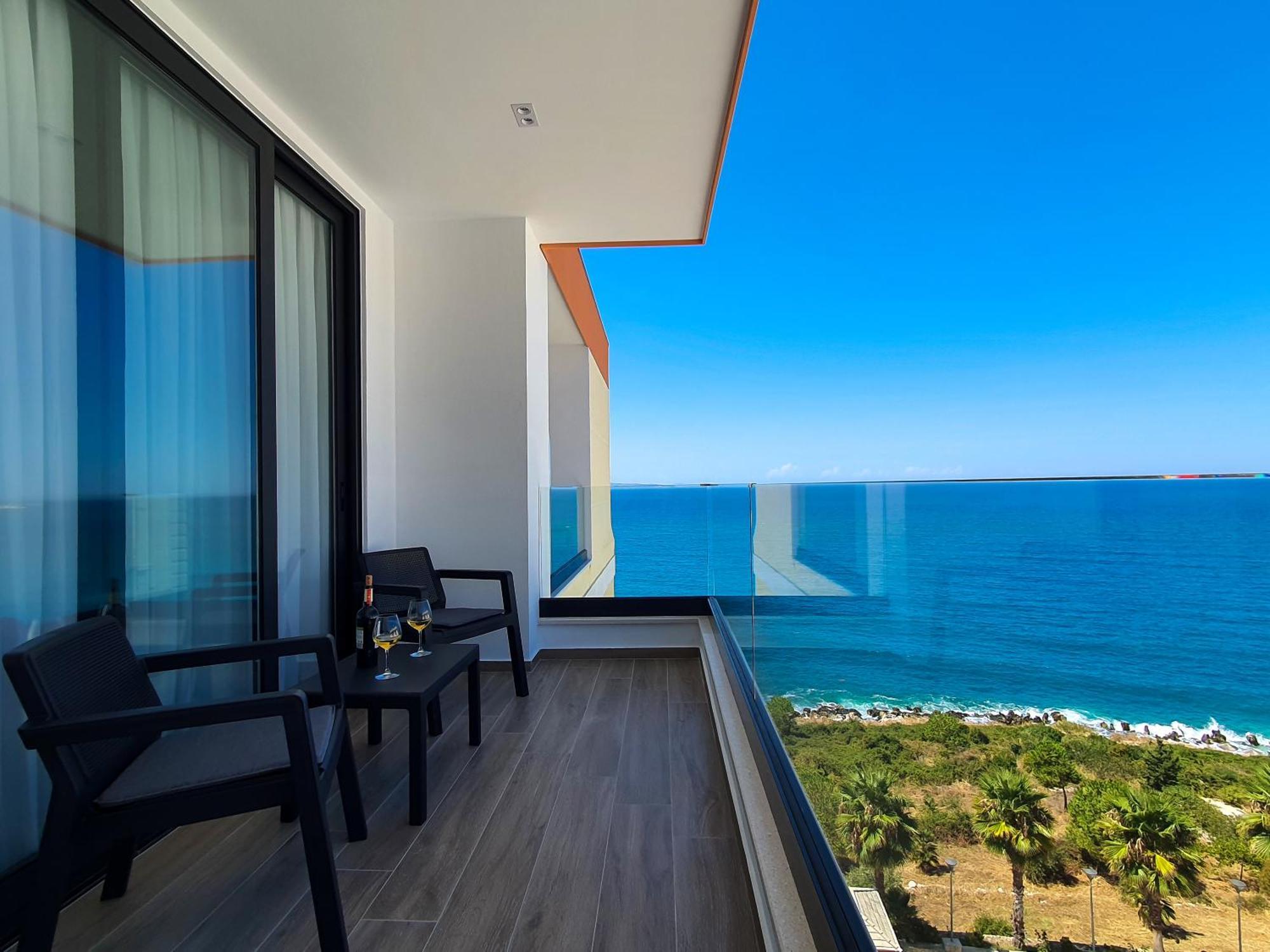 Lookout Apartments Sarande Luaran gambar